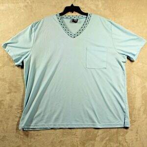 John Blair Mens Shirt Size 3XL Fine Menswear 100% Polyester